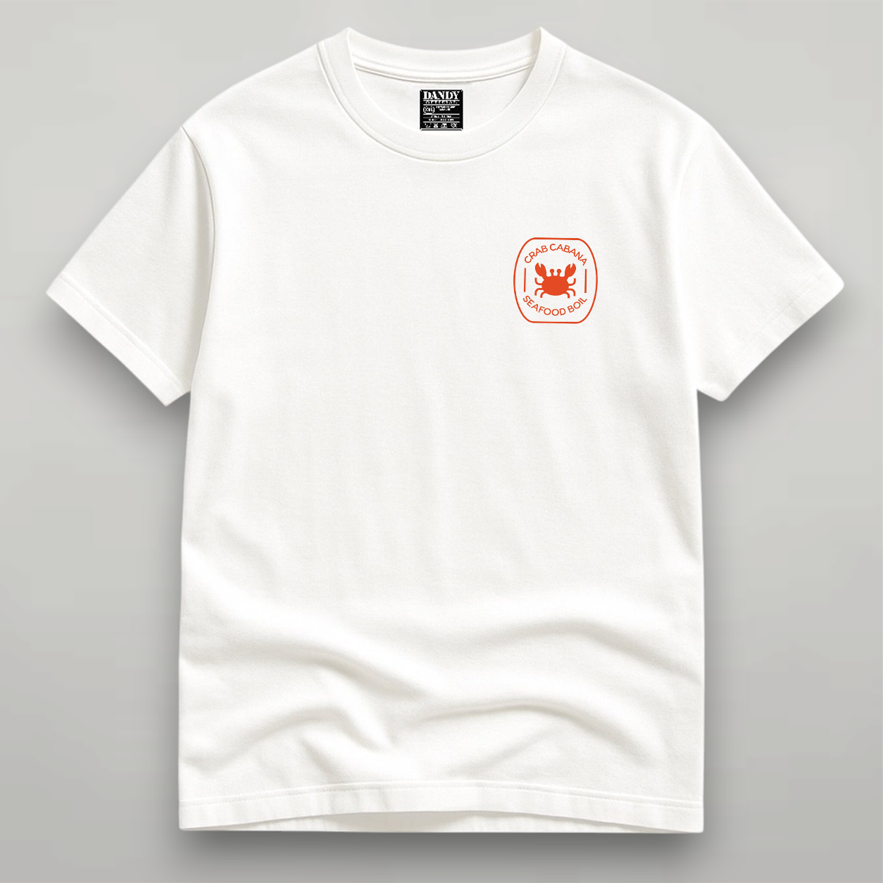 DANDY Crab Cabana Seafood Boil t-shirt streetwear oversize
