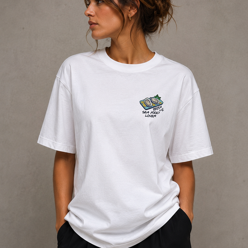 DANDY Fresh Sea Food Lover t-shirt streetwear oversize
