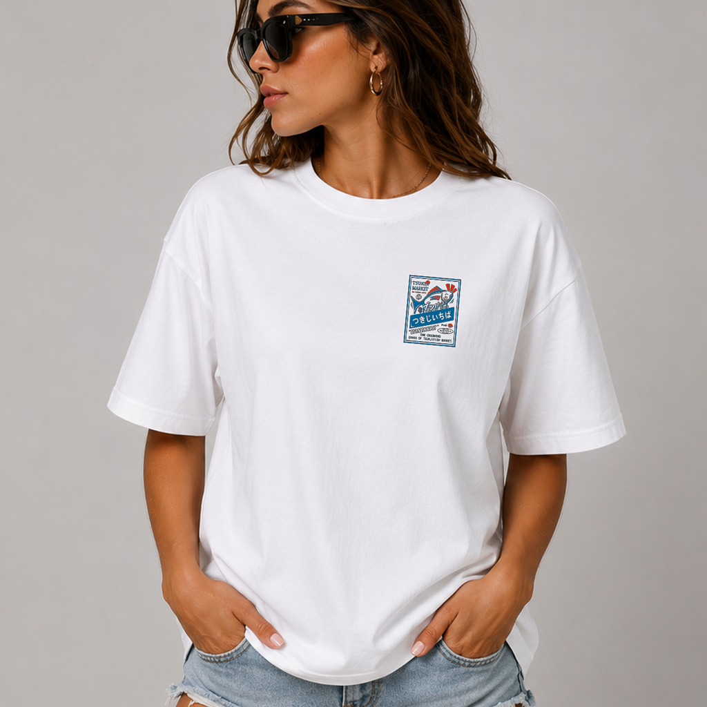 DANDY Tsukiji Market Tokyo t-shirt streetwear oversize
