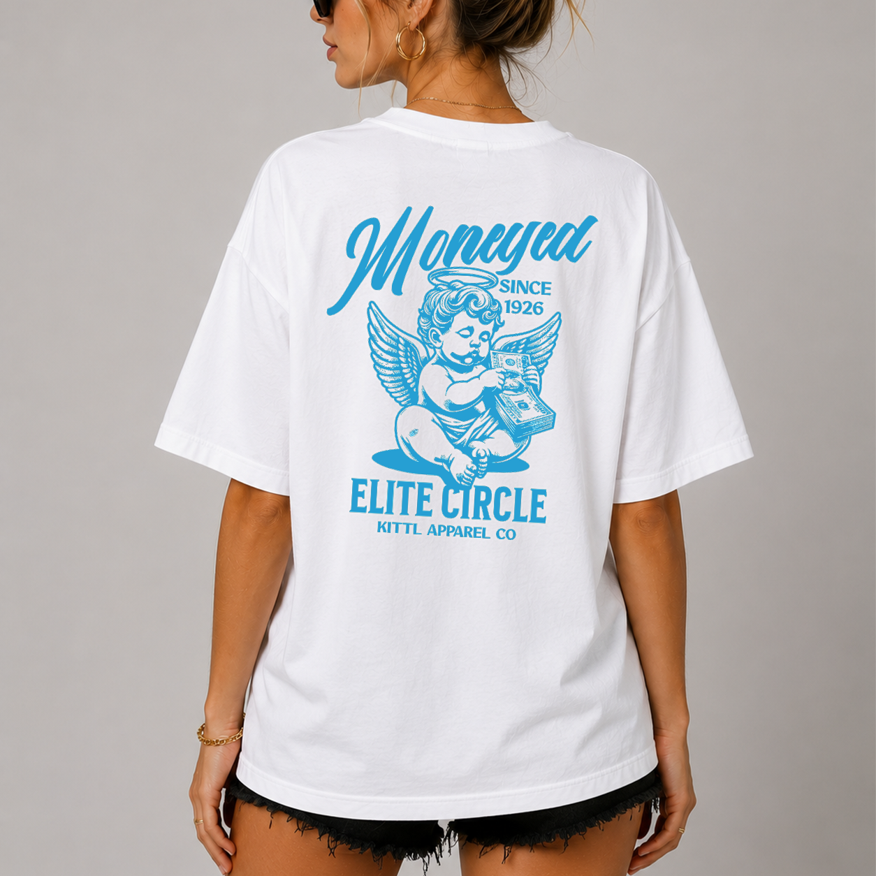 DANDY Moneyed Elite Circle t-shirt streetwear oversize