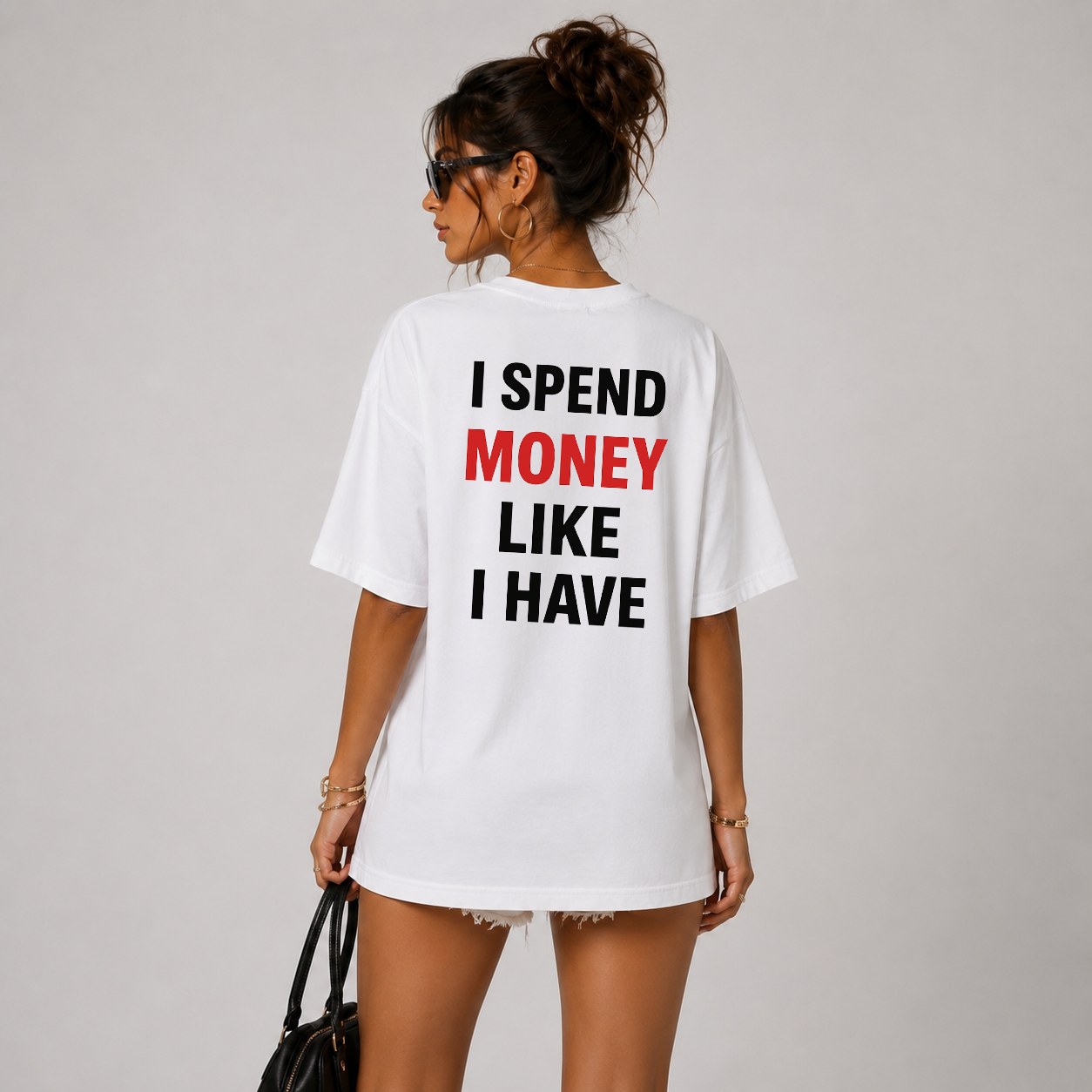 DANDY I Spend Money Like I Have It t-shirt streetwear oversize