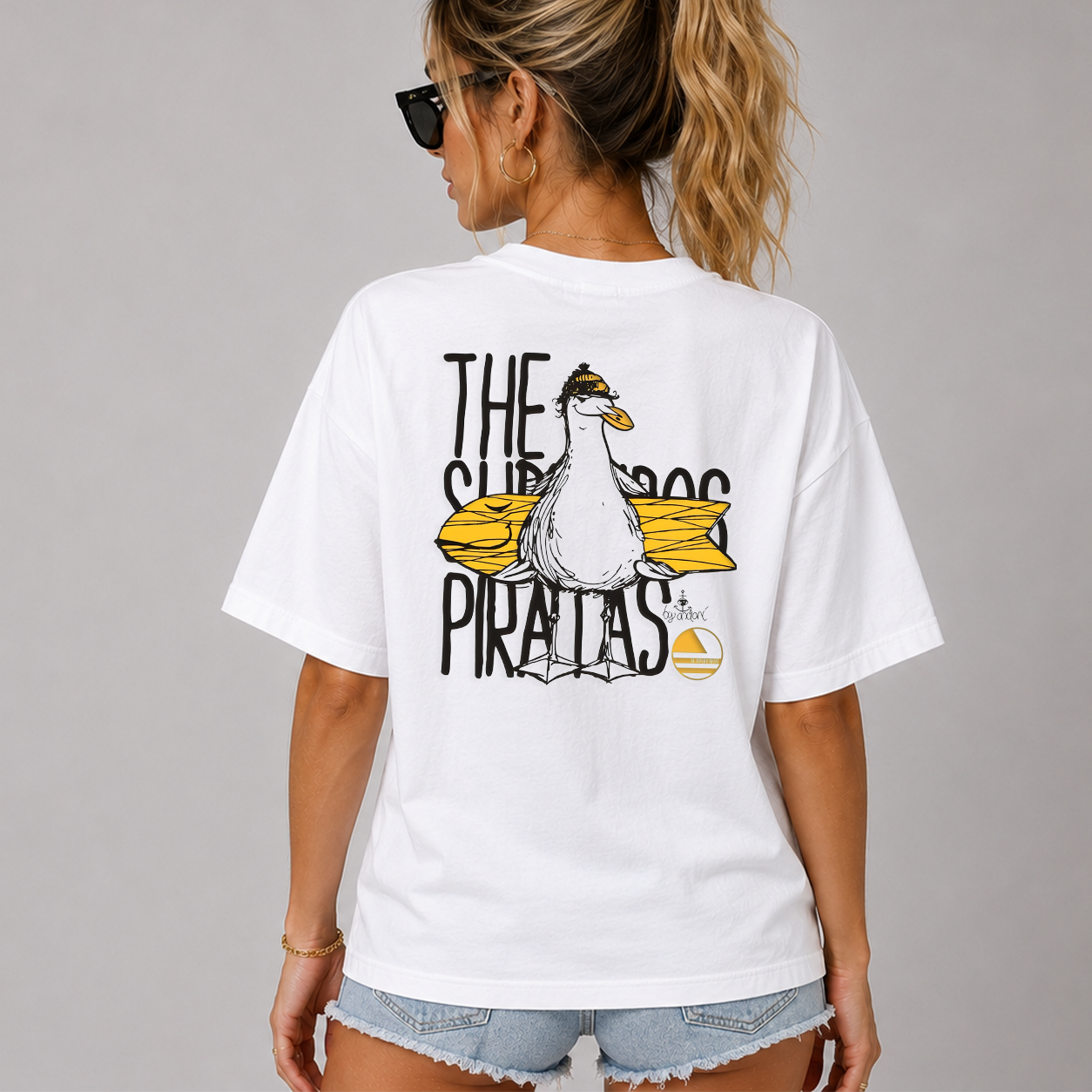 DANDY The Slip Piratas t-shirt streetwear oversize