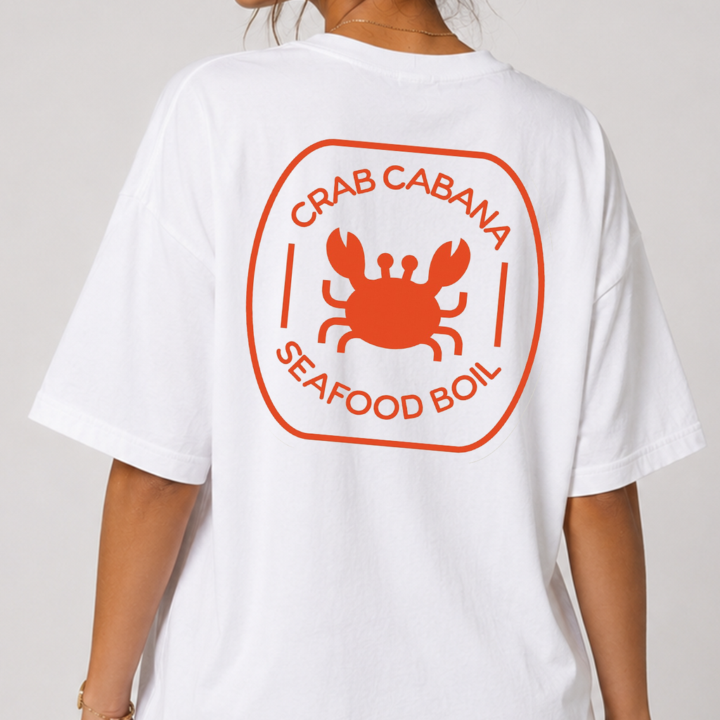 DANDY Crab Cabana Seafood Boil t-shirt streetwear oversize