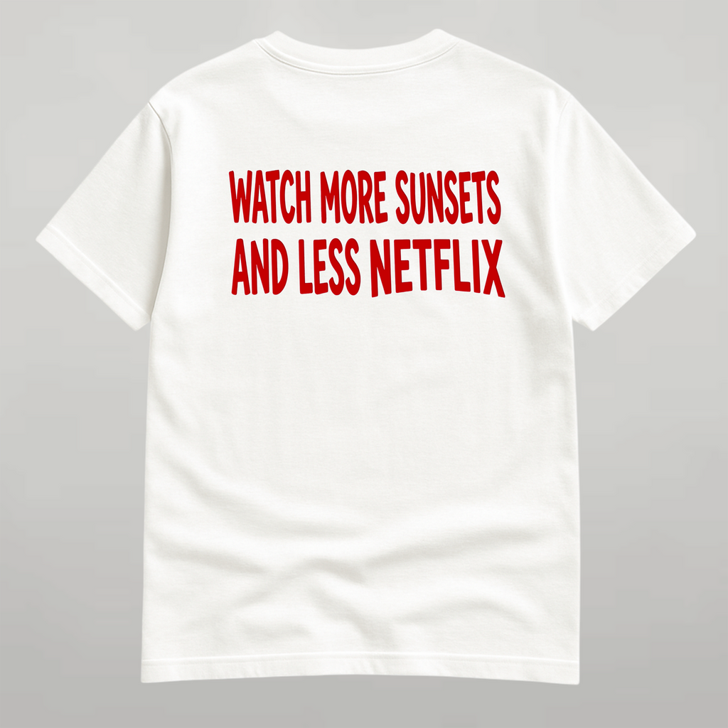 DANDY Watch More Sunsets t-shirt streetwear oversize