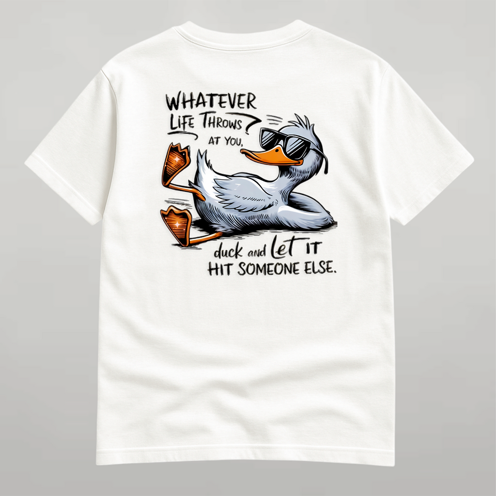 DANDY Whatever Life Throws At You t-shirt streetwear oversize