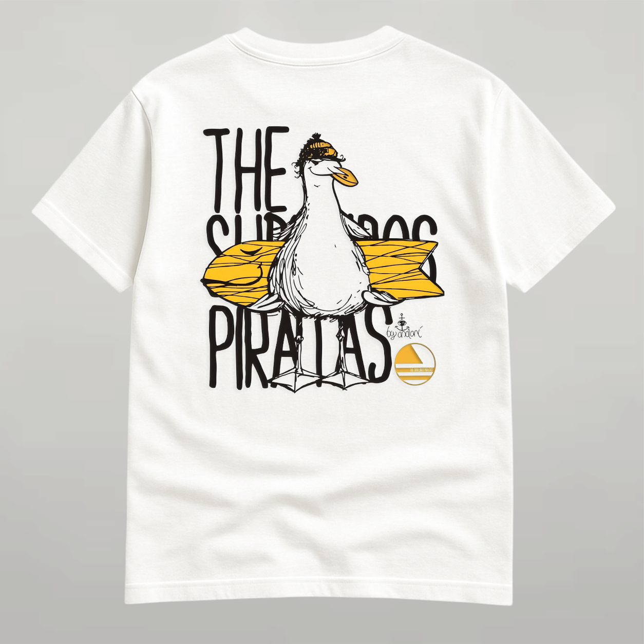 DANDY The Slip Piratas t-shirt streetwear oversize