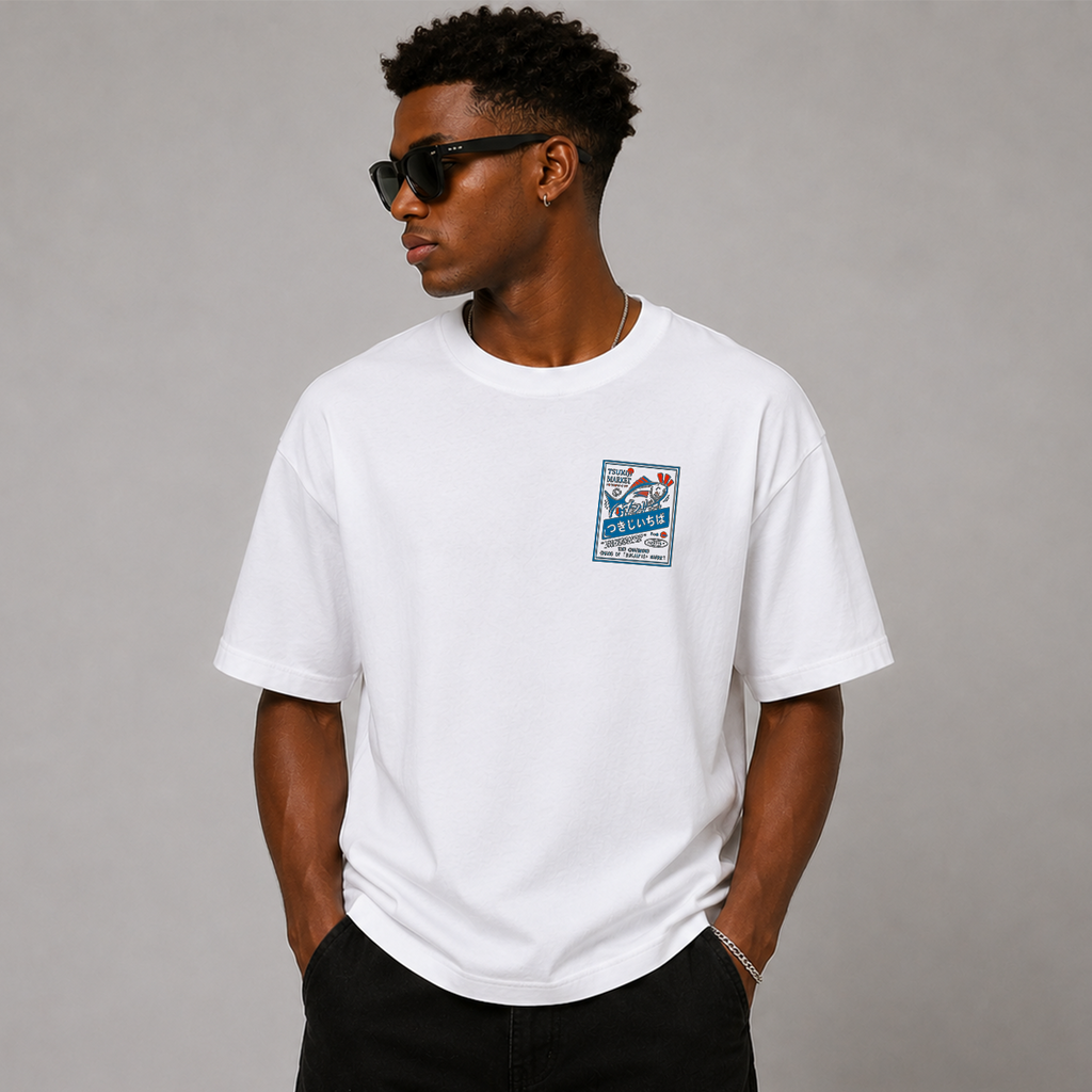 DANDY Tsukiji Market Tokyo t-shirt streetwear oversize
