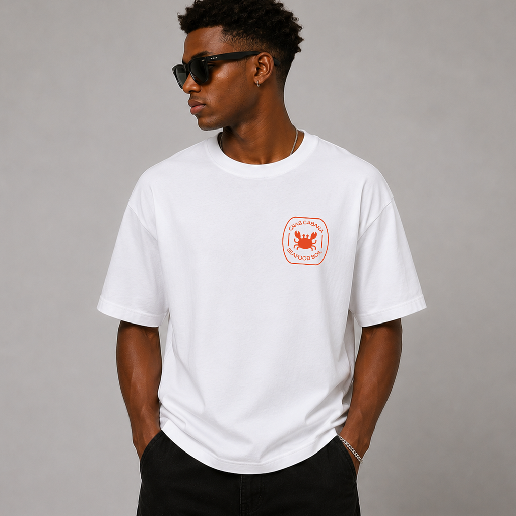 DANDY Crab Cabana Seafood Boil t-shirt streetwear oversize