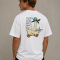 DANDY Ducks With Hats Have 2 Bills t-shirt streetwear oversize