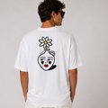 DANDY Daisy Face Art t-shirt streetwear oversize