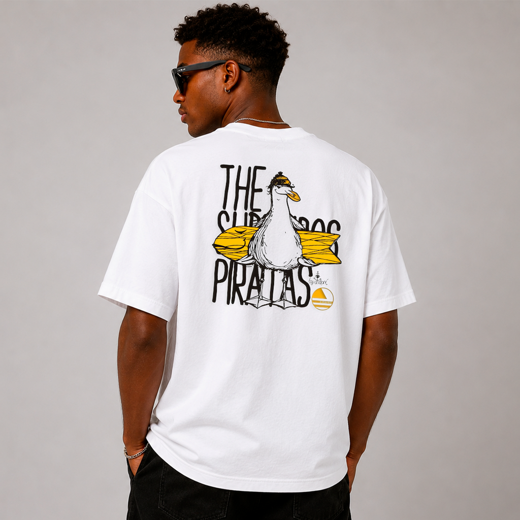 DANDY The Slip Piratas t-shirt streetwear oversize