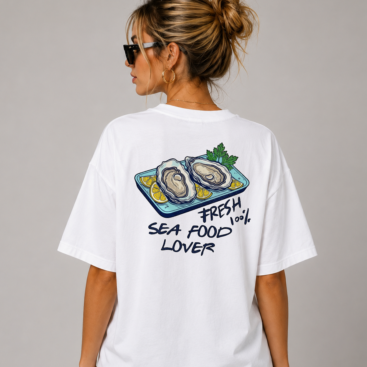 DANDY Fresh Sea Food Lover t-shirt streetwear oversize