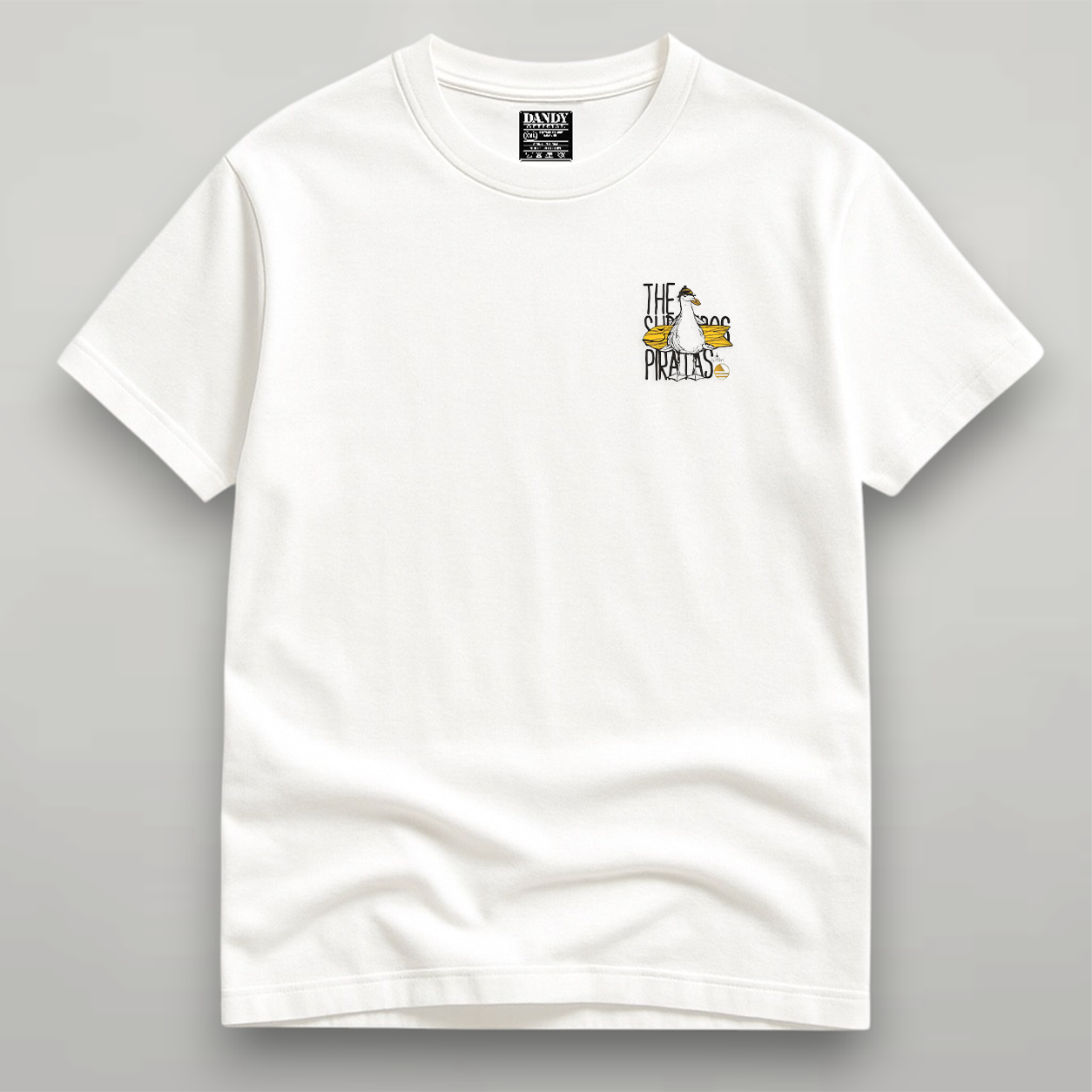 DANDY The Slip Piratas t-shirt streetwear oversize