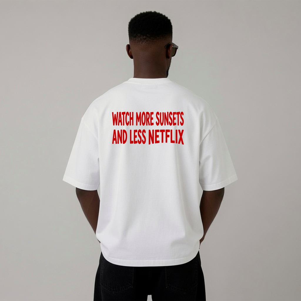 DANDY Watch More Sunsets t-shirt streetwear oversize