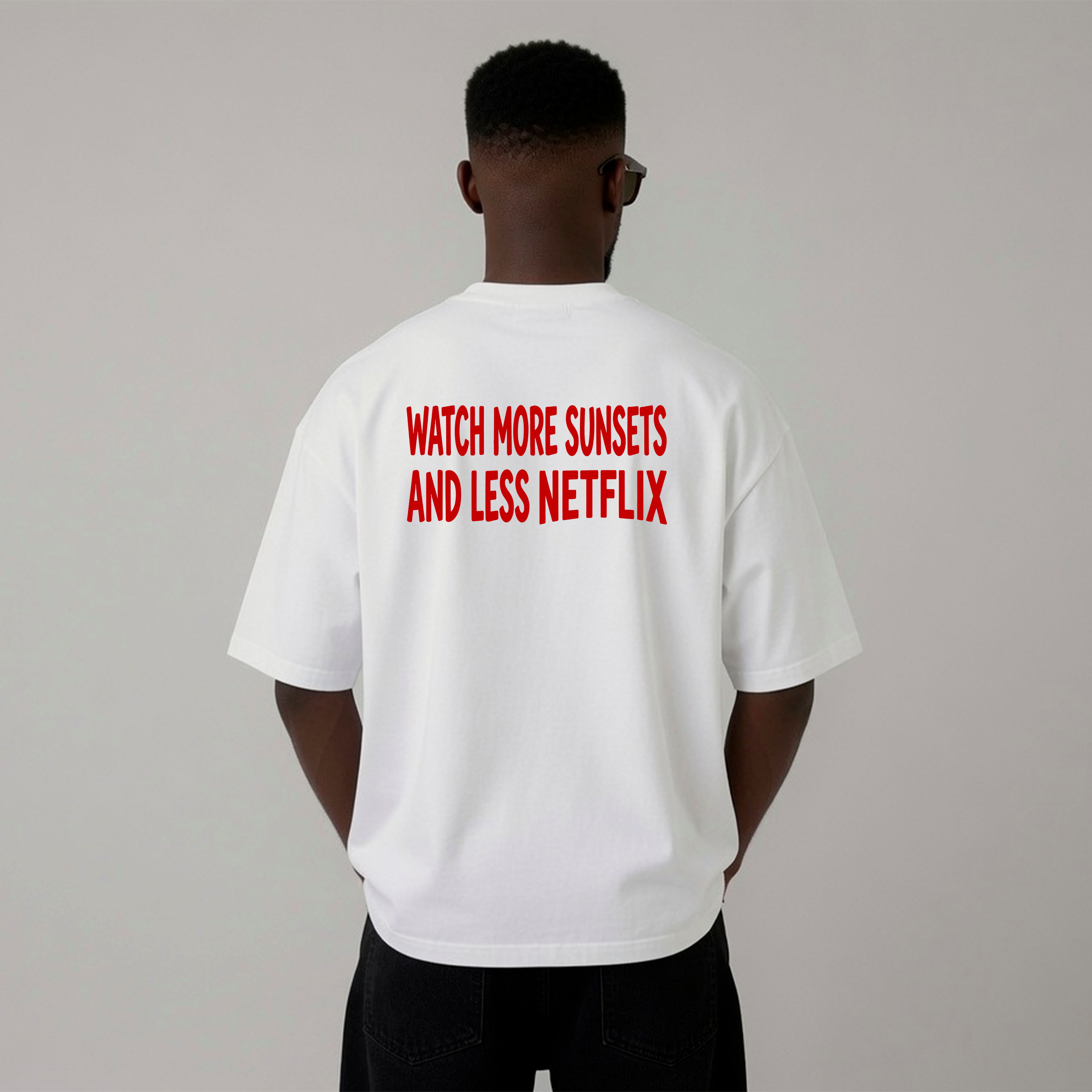 DANDY Watch More Sunsets t-shirt streetwear oversize